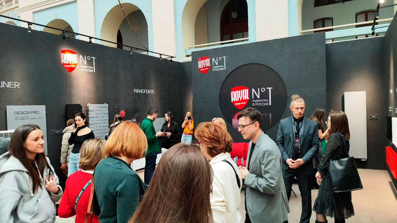 Грандиозная премьера радиаторов Royal Thermo на выставке ARTDOM
